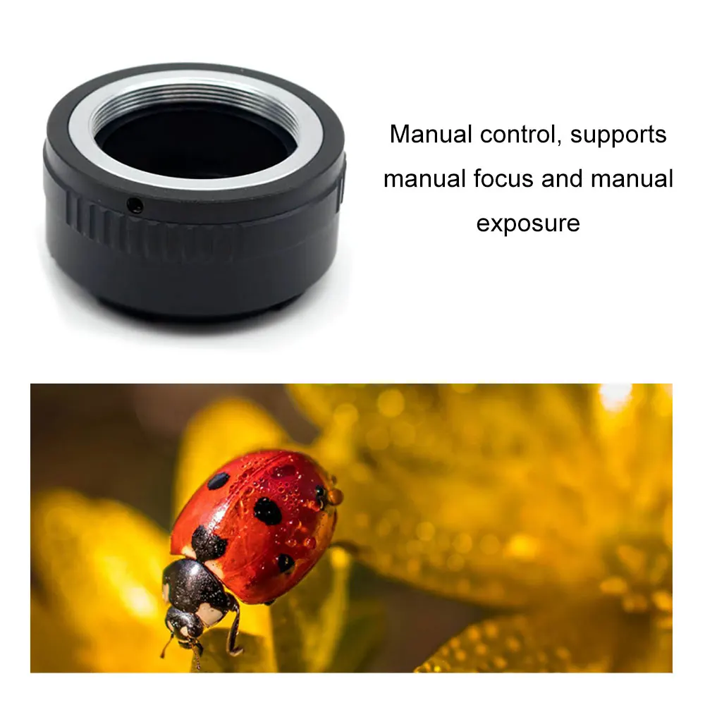 Lens Mount Adapter Accessories Manual Focus Lens Adapter Ring For Leica L Mount Camera T M42-L/T Adapter