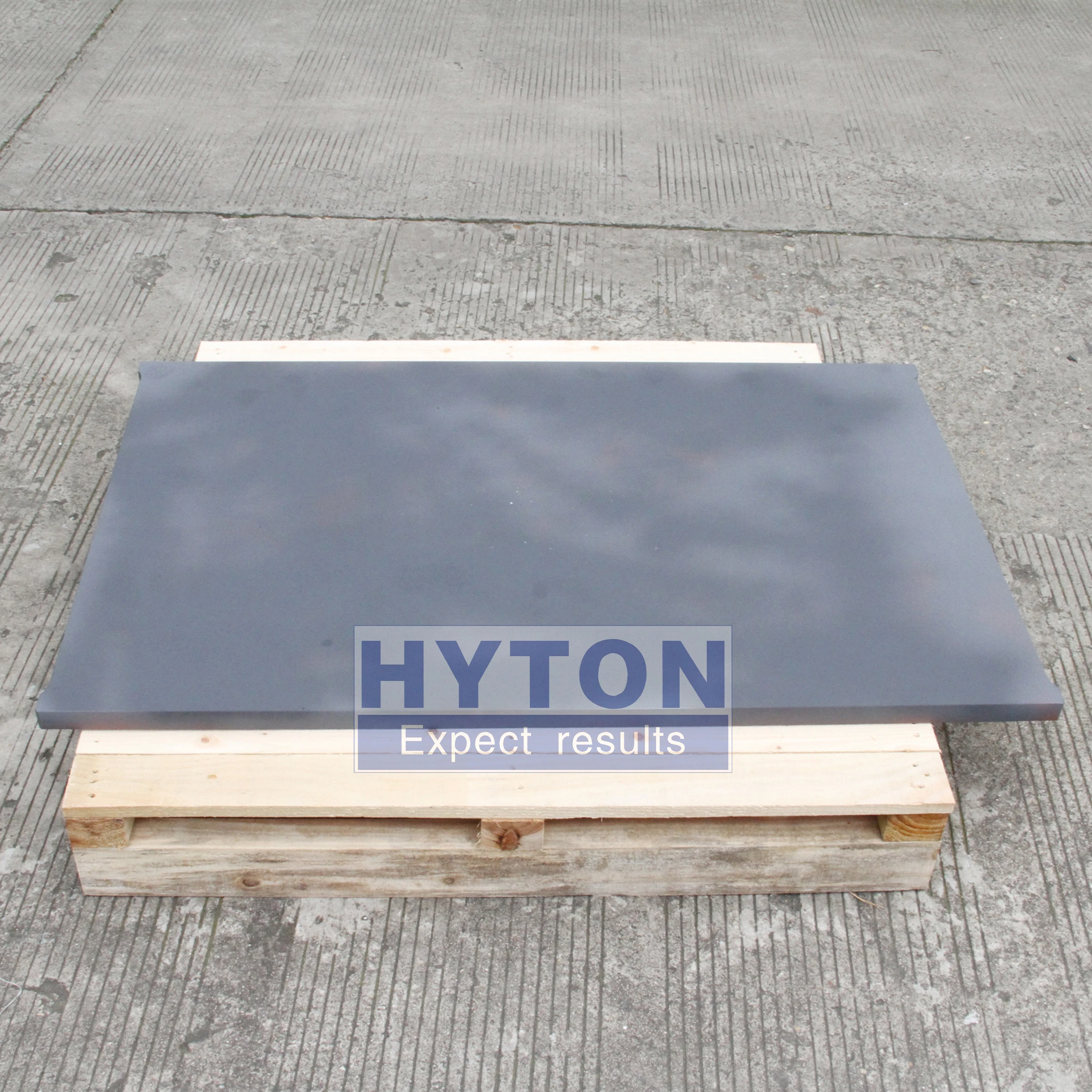 C140 Jaw Crusher Spare Parts HT-319142 Toggle Plate Customizable Plate Casting Carbon Steel
