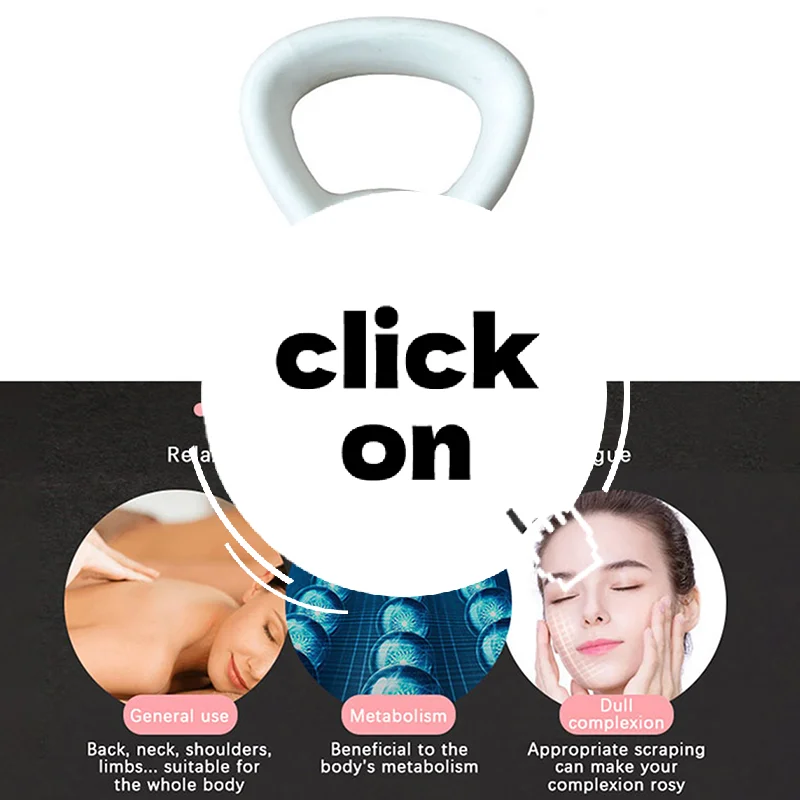 

Инструмент для массажа Ring Gua Sha, многофункциональный массажер для лица и тела премиум-класса из натуральной керамики