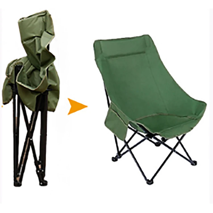 

Intelligent Library Luxury Outdoor Picnic Hiking Camping Chair With Backpack Foldable Captain Chair Portable Tailgate Folding Ca
