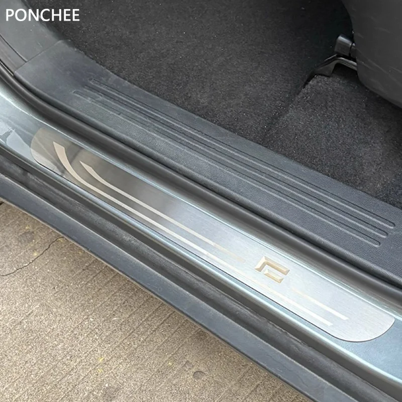 

For Jishi Polestone 01 Rox 01 2023-2025 Welcome Step Threshold Bar Fashion Dirt-resistant Automobile Modification Supplies