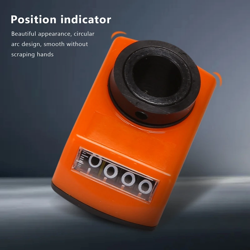 1PCS 14Mm Position Indicator Counter 4-Digit Position Display Digital Position Indicator Machine Tool Industrial Counter