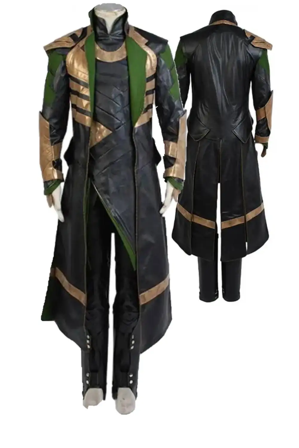 Loki Cosplay-Déguisement de Super Méchant pour Homme Adulte, Déguisement de Combat Trempé, Tenues Fantaisie d'Halloween, 2023