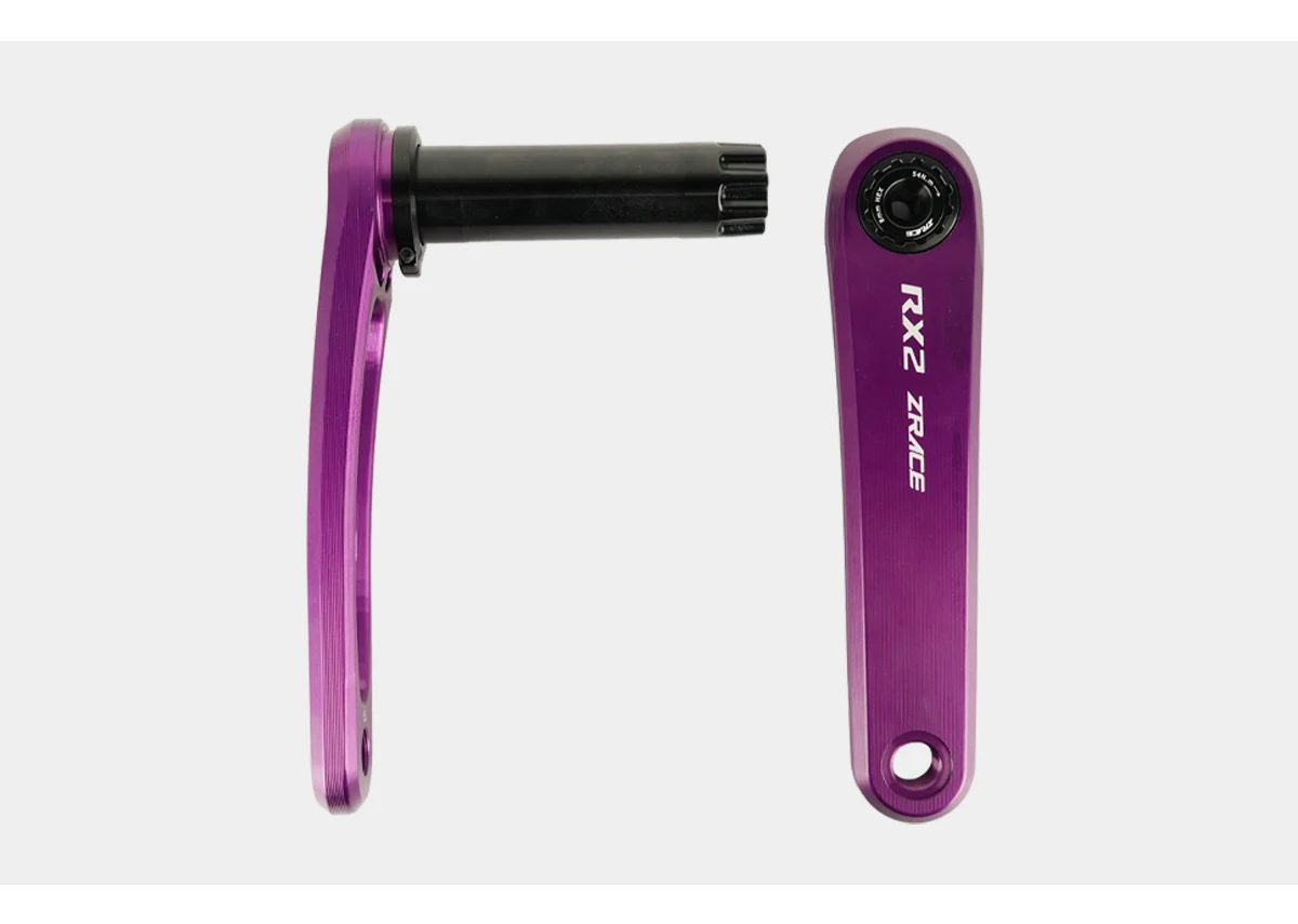 ZRACE RX2 Rennrad-/Gravel-Kurbelgarnitur mit hochpräziser CNC-Bearbeitung, 29mm hochfester Spindel, 165/170 3-Schrauben-Schnittstelle – Detail 2