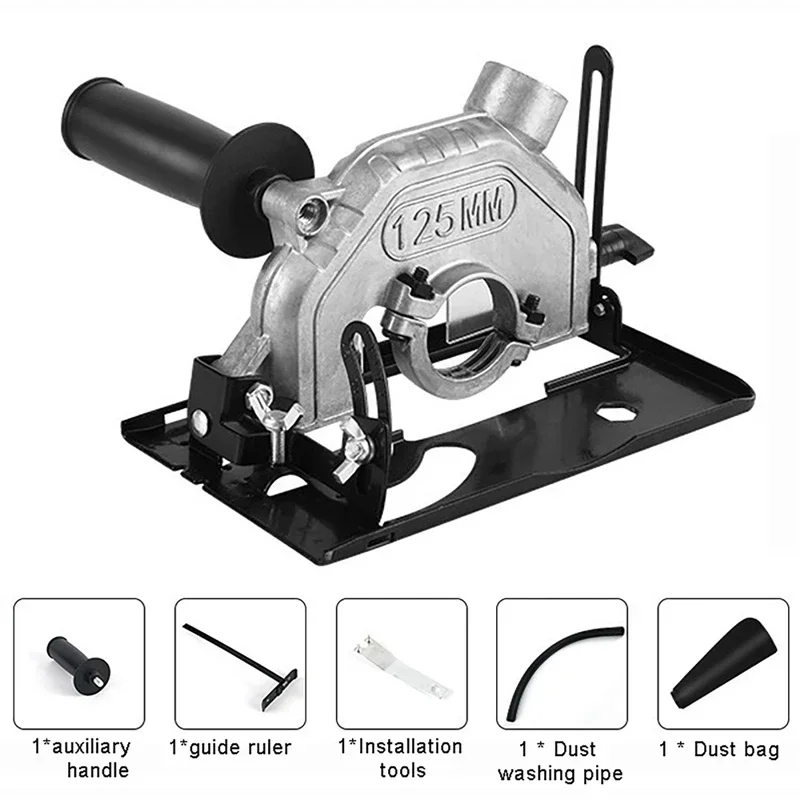 

Angle Grinder Universal Bracket Grinder Polisher to Cutting Machine Base Modified Woodworking Table Saw with Protective Cover