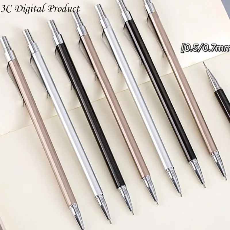 10pcs Механический карандаш 0,5 или 0,7. АВТОМАТИЧЕСКИЙ ПАНАТИЧЕСКИЙ ПАНЦИЛ МЕХАНИЧЕСКИЙ ПАНДАНИЙ ДЛЯ СТУДЕНТА ПРИБОРИТЕЛЬНОСТЬ