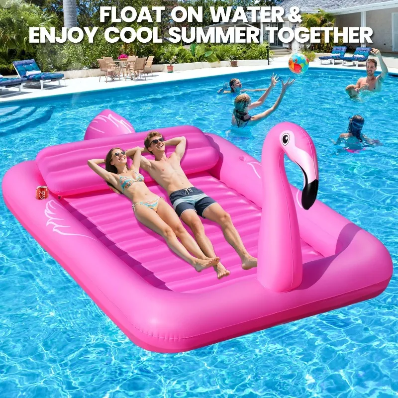 

Summer Inflatable Tanning Pool Pool Loungers Adult Bath Tub Tanning Floating Row Solarium Floating Bed