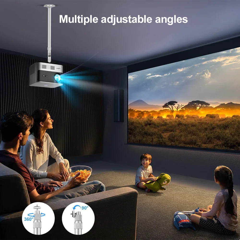 6 مللي متر حامل بروجيكتور صغير 40 سنتيمتر 60 سنتيمتر 80 سنتيمتر شماعات سقف جبل جدار قوس TD80W HY300 برو HY320 HY310 حامل العارض حامل