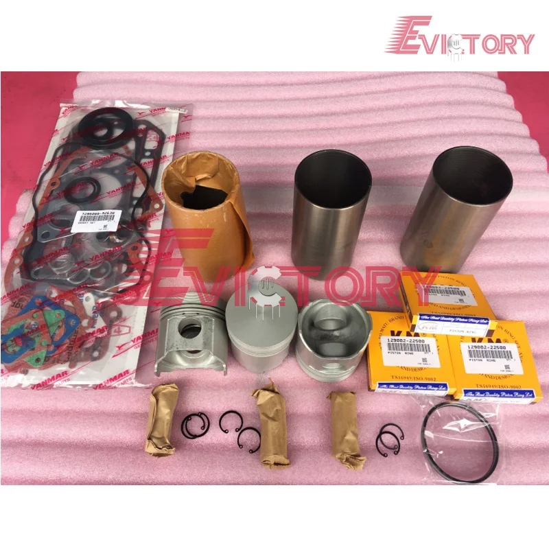 

For komatsu 3T84HLE overhaul rebuild kit for Yanmar piston ring gasket bearing