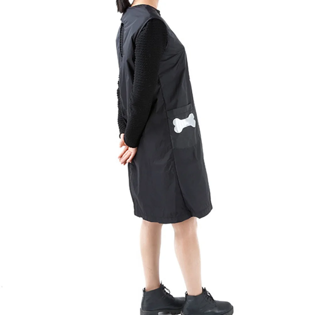 

Pet Shop Uniform Waterproof Nylon Grooming Apron For Dog Cat Bathing Hair Nail Trimming Pet Salon Clothes