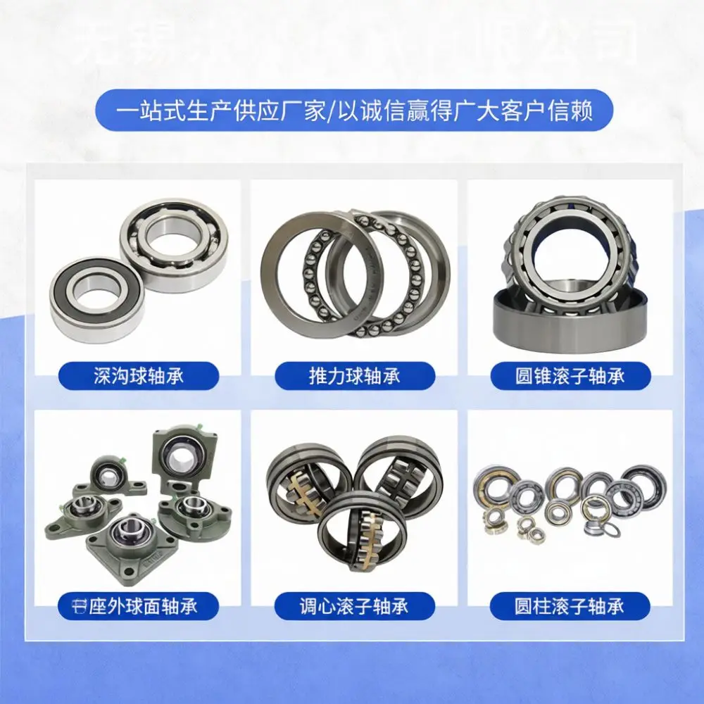 Reliable Deep Groove Radial Ball Bearing For HRB 6200 6206 Series High Performance Steel Motion Machine Transmission Accessory
