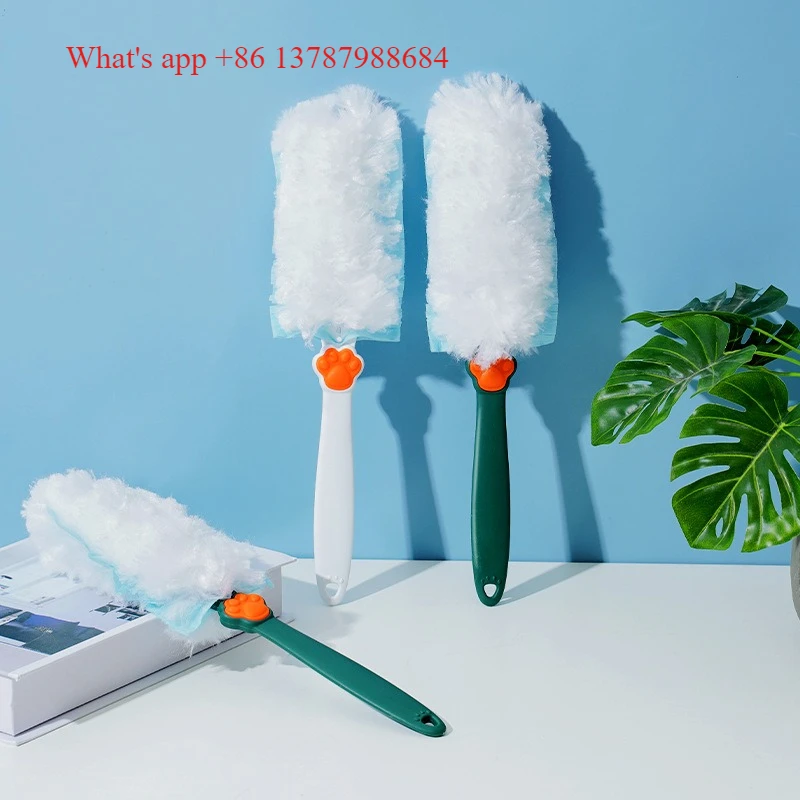 Household Electrostatic Precipitator Duster Sweeps Dust Gaps, Disposable Dust Sweeping and Vacuuming Cleaning Artifact