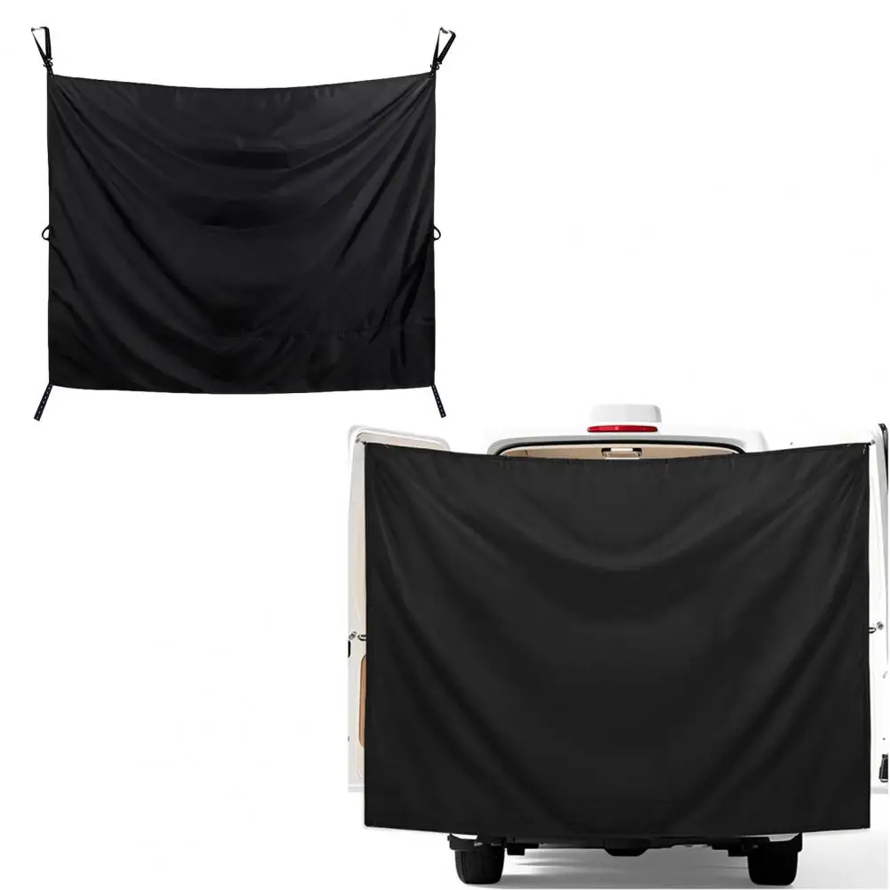 

Van Car Curtain Car Shower Curtain Privacy Divider for Suvs Trucks Vans Oxford Rear Door Sun Waterproof Camping Van Awning Cover