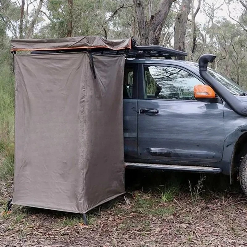 Outdoor Camping Waterproof Portable Car Shower Tent Bathroom Private Bathing Facilities for 4WD Vehicles
