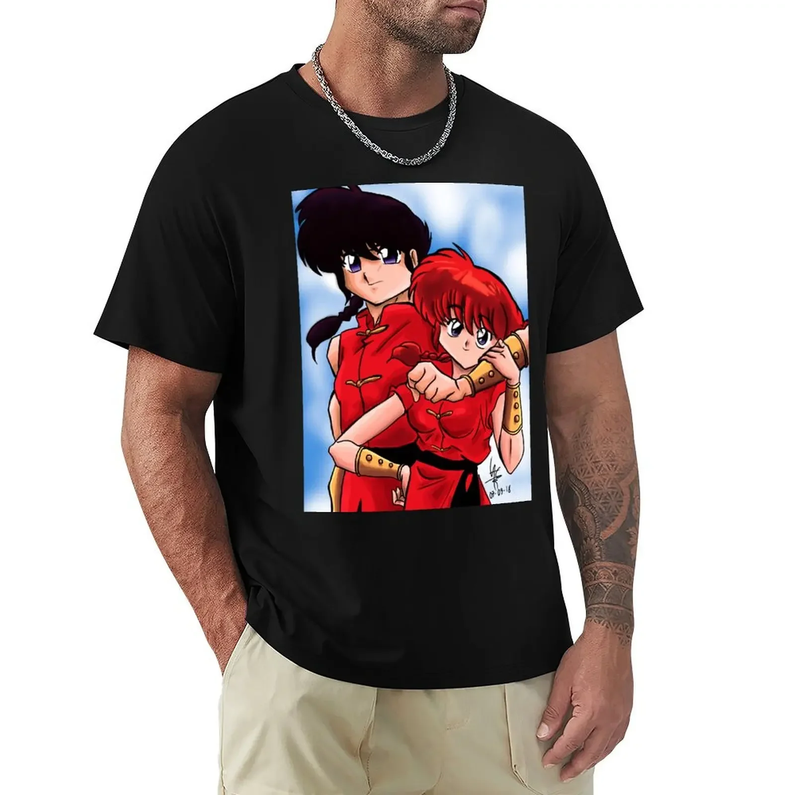 Ranma 1/2 T-Shirt customs design your own vintage clothes anime mens tall t shirts