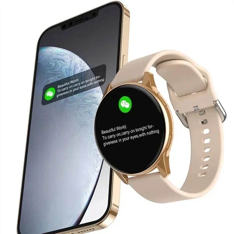 2025 جديد إمرأة بلوتوث دعوة ساعة ذكية معدل ضربات القلب مراقبة ضغط الدم Smartwatches IP67 مقاوم للماء الرجال Smartwatch + صندوق