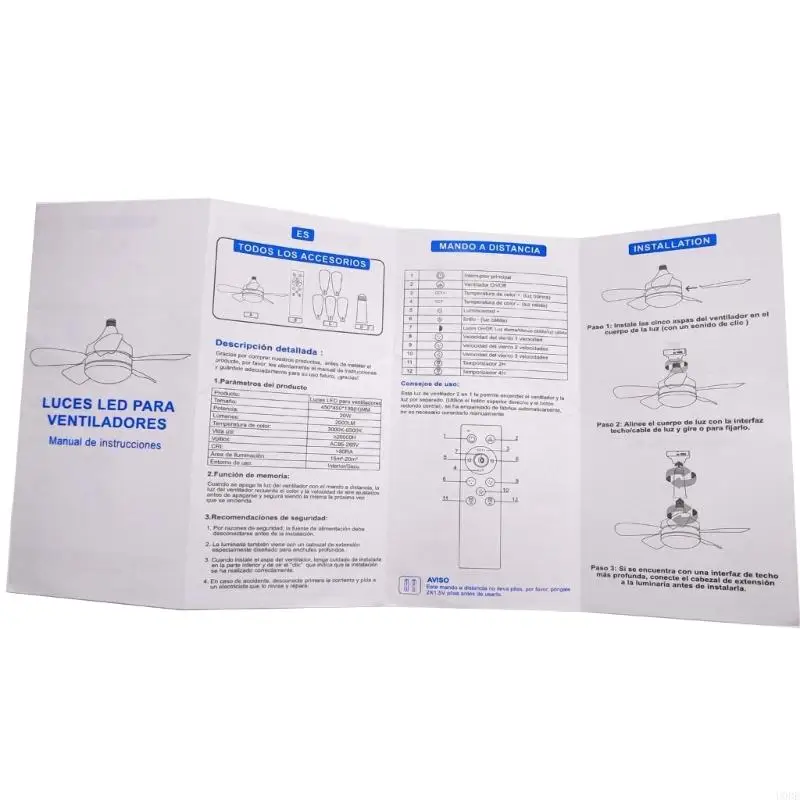 U0DE متعدد الوظائف 3 سرعة مروحة سقف قابلة للتعديل ضوء التعديل مع العمليات الهادئة عن بُعد تناسب راحة غرفة النوم المعاصرة