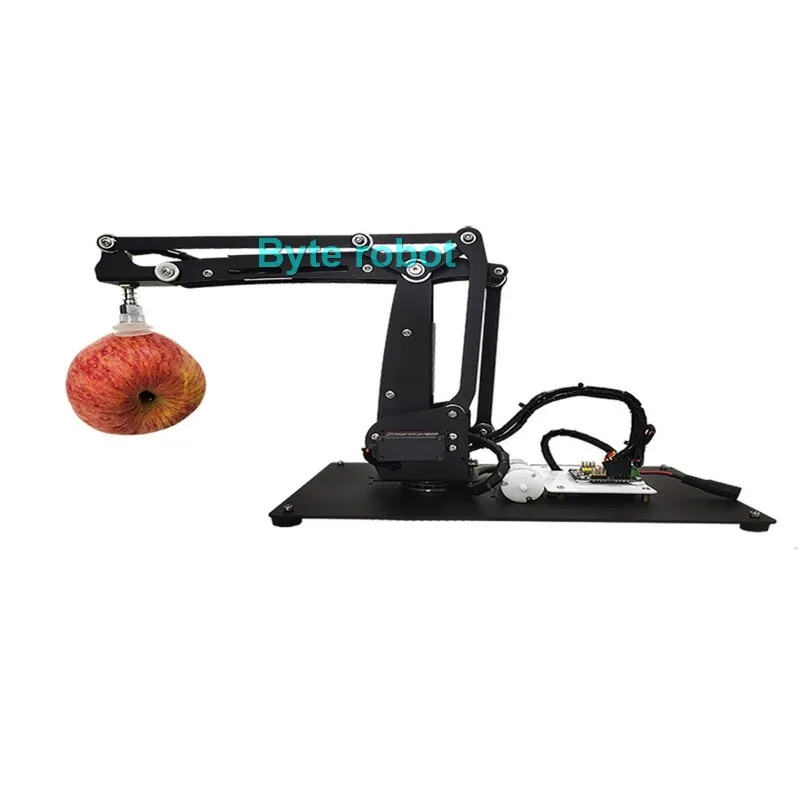 500g Payload 4 Dof Mechanical Robot Arm Frame with Suction Cups Suction Pump Claw Industry Manipulator with Digital Servo Parts
