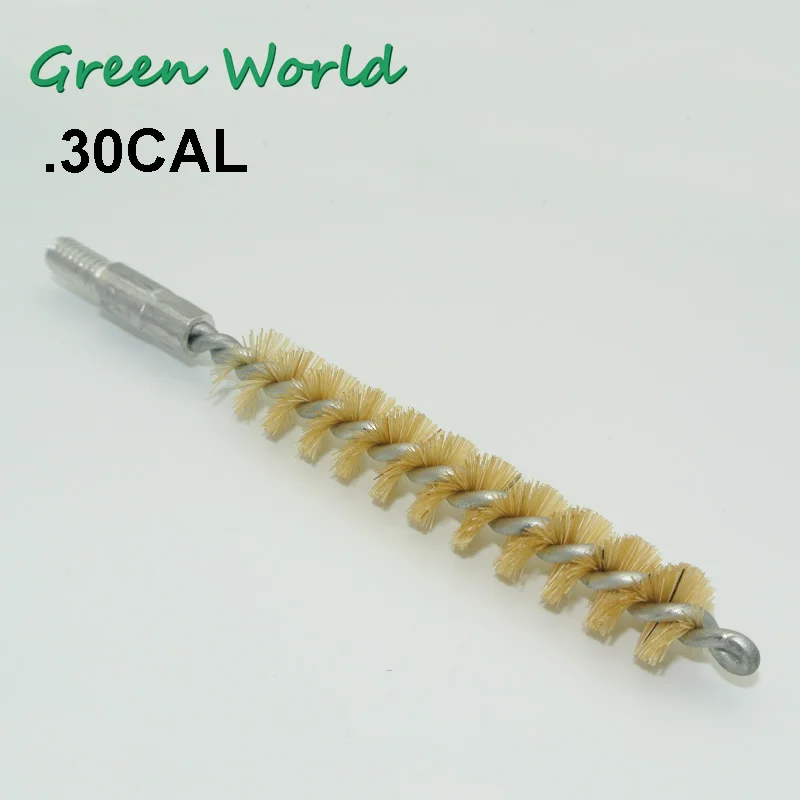 Green World 3 teile/los.22cal.30cal Edelstahl Pinsel, Pistole Sauber Pinsel, Wildschwein Borsten Pinsel – Detail 11