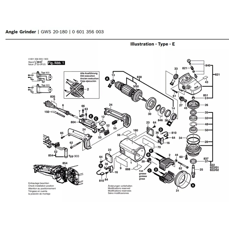 Angle Grinder Switch Replacement For  GWS20-180 Grinder Spare Part Power Tool Accessories