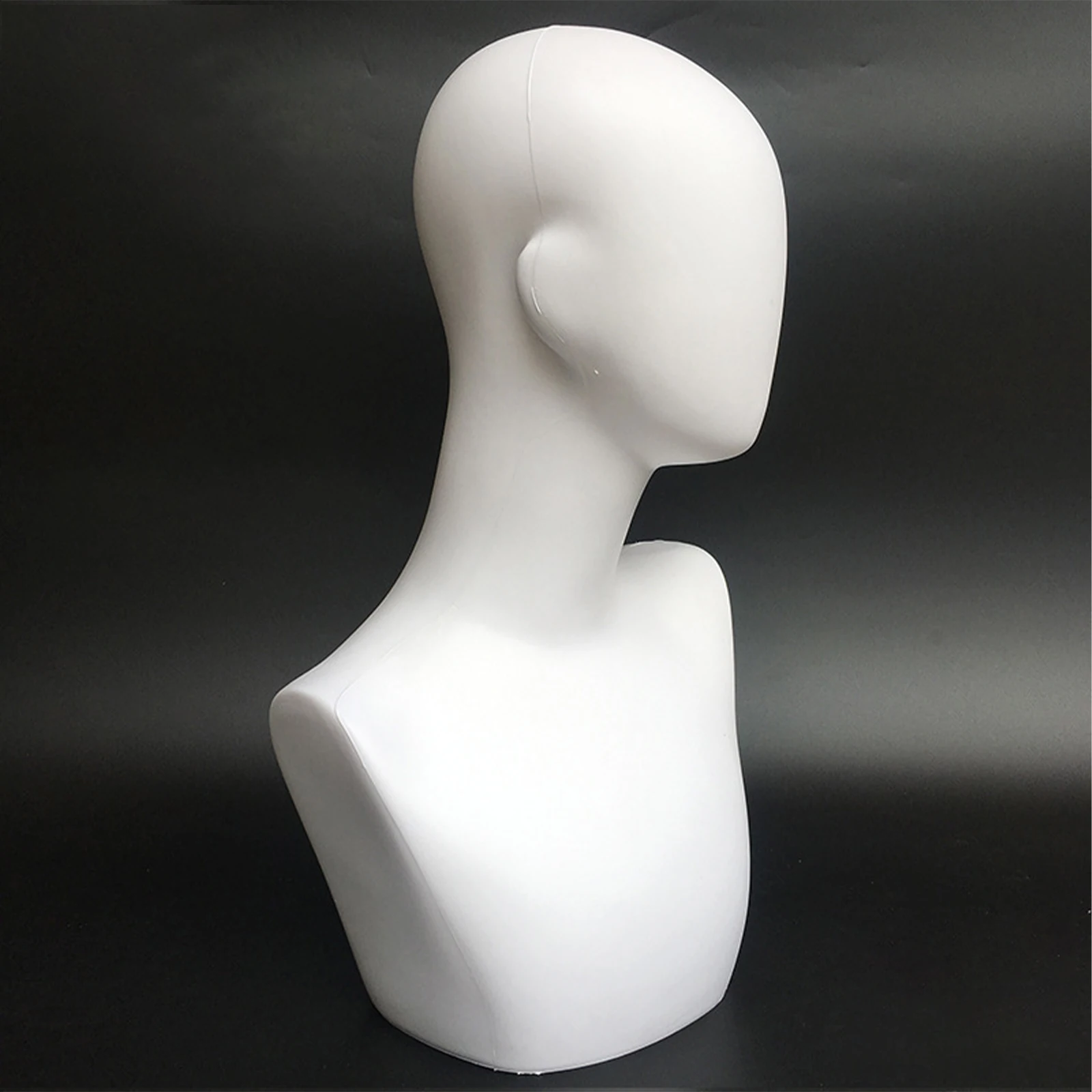 Mannequin Head Manikin Head Professional Multipurpose Hair Salon Wig Holder Model Wig Stand for Wig Making Hat Headdress