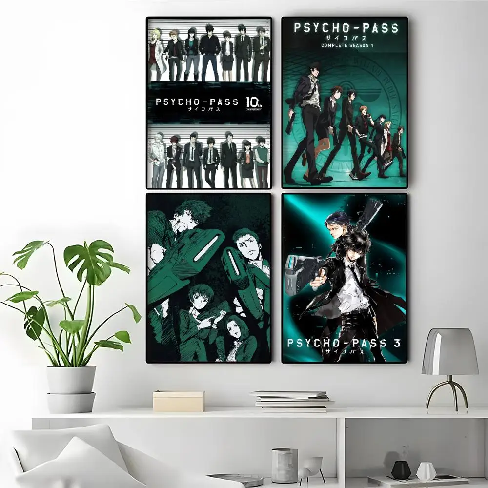 P-Psycho Pass Wall Art Picture Housewarming Present Cool Room Accessories Poster