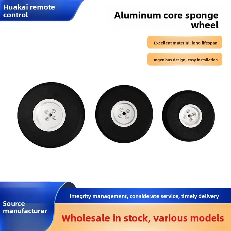 acessorios-para-aeromodelos-de-asa-fixa-roda-de-esponja-com-nucleo-de-aluminio-Φ-100-90-80mm