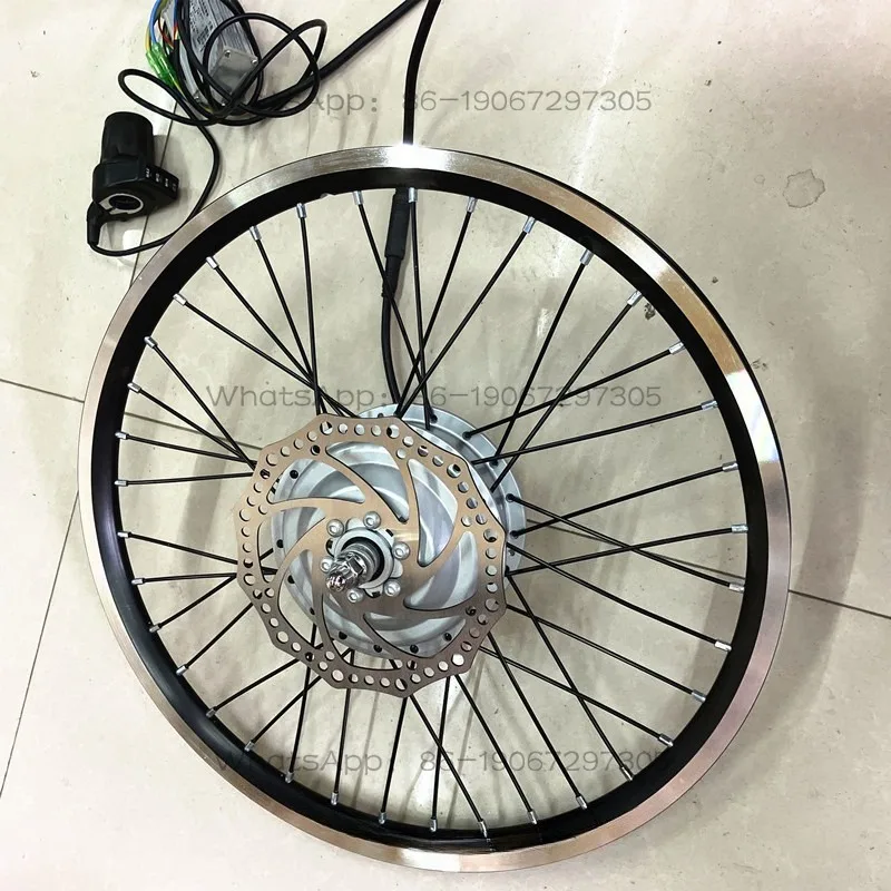 Front drive brushless motor, front wheel disc brake motor, wheel set 36-48v
