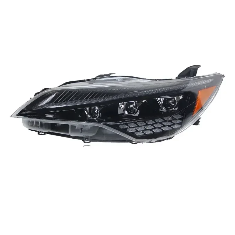 Accessories for Vehicles For Toyota Camry 2015-2017 Front Light DRL Head Lamp Car Turn Signal Dynamic LED Headlight Lens Auto