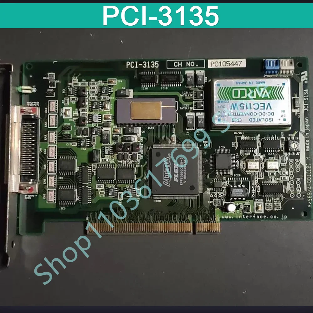 

For Interface Data Acquisition Card PCI-3135