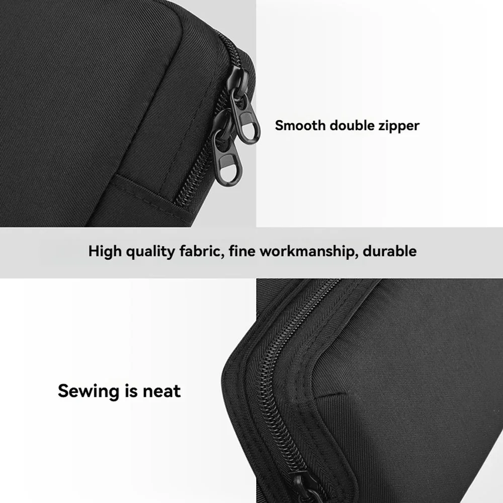 

87-Key Dual-Pocket Portable Keyboard Carry Case Storage Bag for Logitech MX Keys S / MX Keys