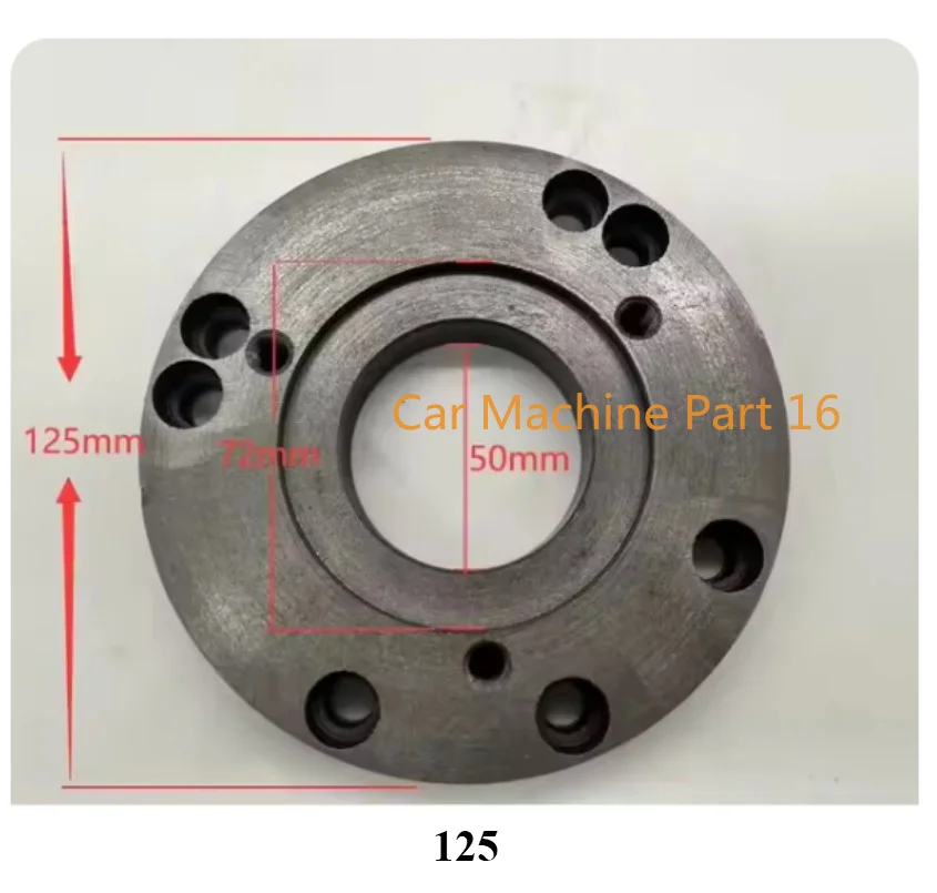 Piastra adattatore 1PC 100mm /125mm per il mandrino Mini-tornio da 4 \