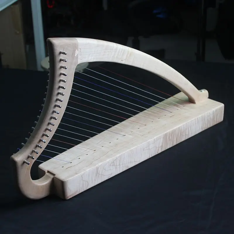 19 strings beginner baby bag harp portable lyre harp