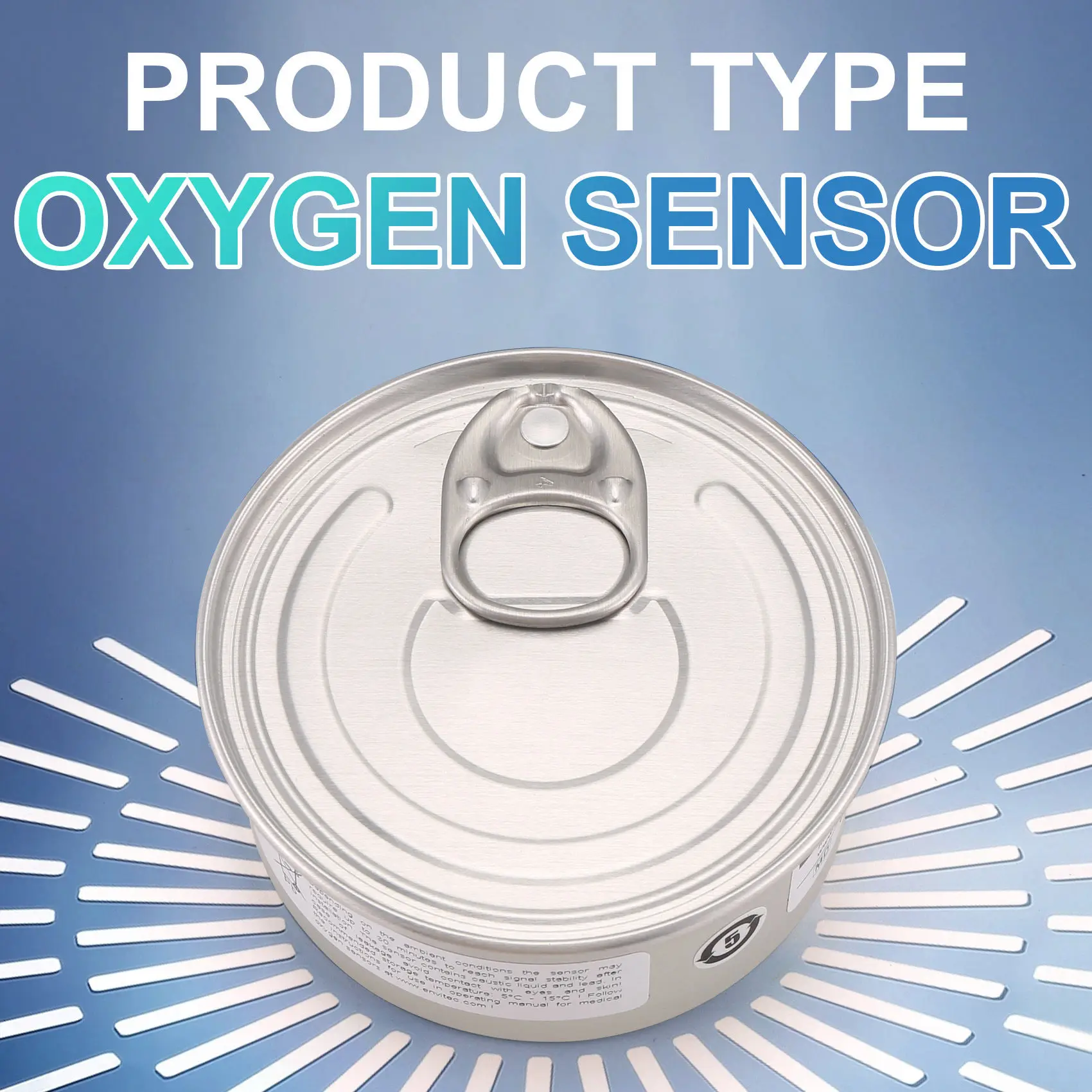 

OOM102-1 Aluminum Box O2 Sensor Oxygen Sensor For Oxygen Battery 00M102-1-AD39