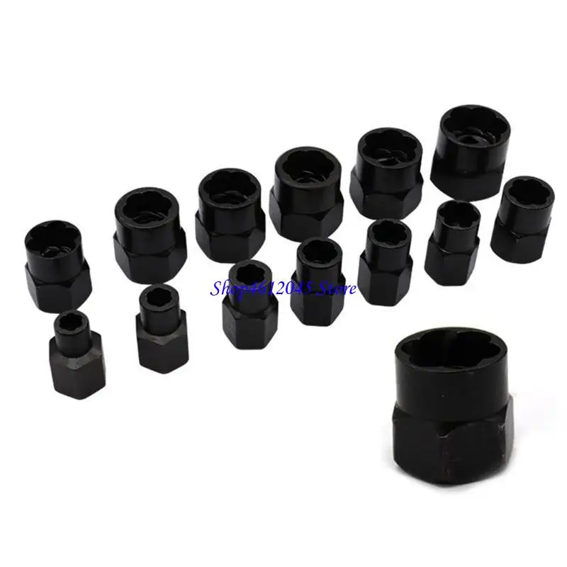 

L69a 10pcs 9-19 мм профессиональный ударный борт для удаления гайки с ящиком для хранения с коробкой для хранения