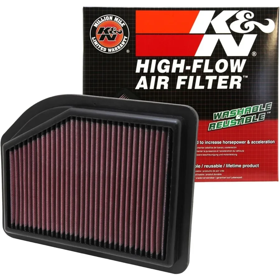HighFlow Original Lifetime Engine Air Filter for 20122014 Honda CRV: Enhances Engine Performance and Power Output Premium Reusa