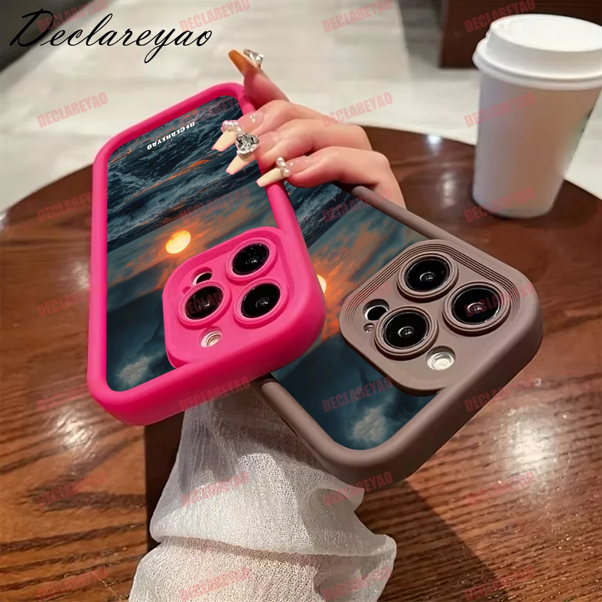 Declareyao fosco luz fina tpu macio coque para oppo a11s a33 2020 a53s a54 a55 a58 a72 a73 a53 a71 f19 a32 caso capa à prova de choque