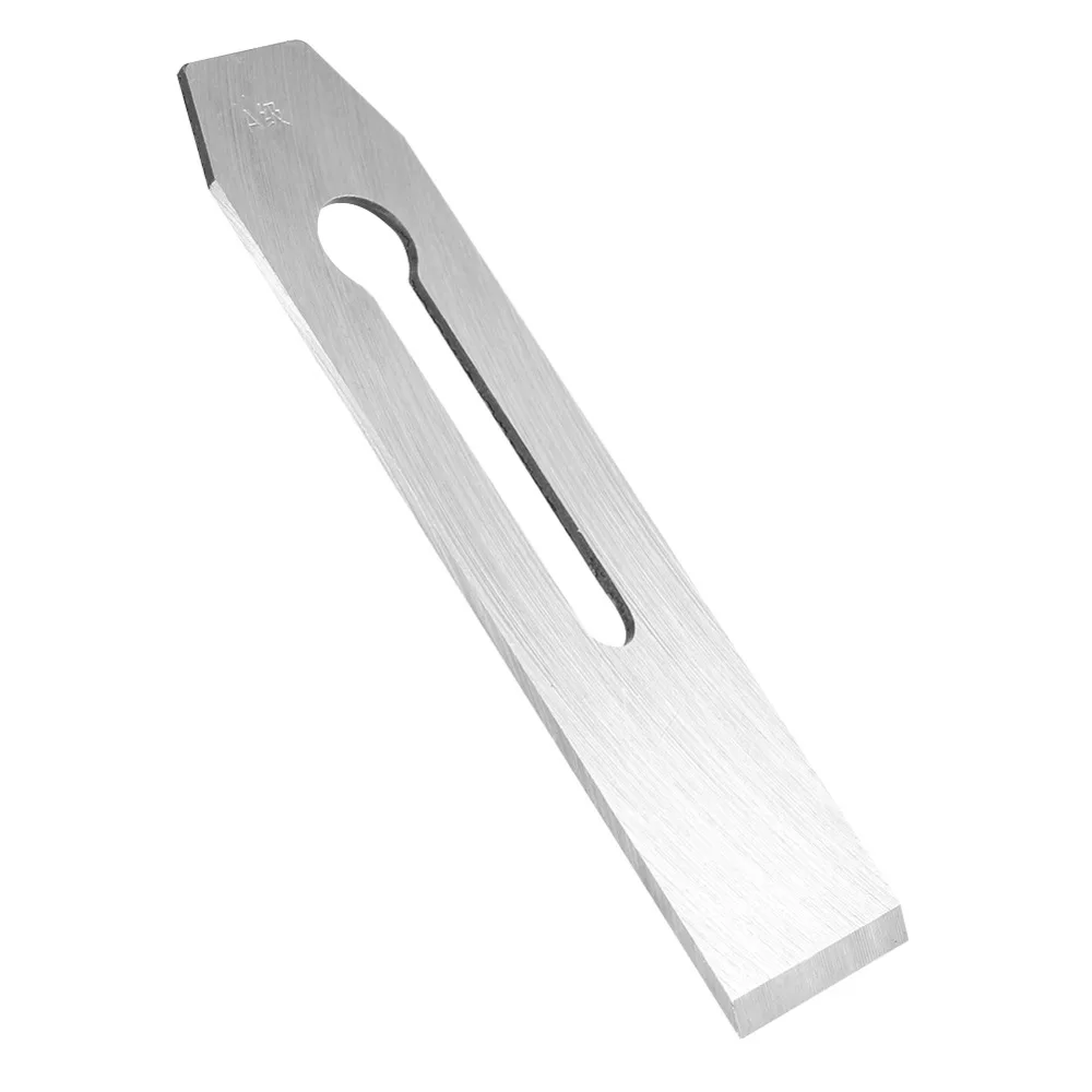 44mm Hand Planer Blade Precision-Sharpened Grinding Surface Woodworking Planing Blade Manual Planing Blade Professional Use