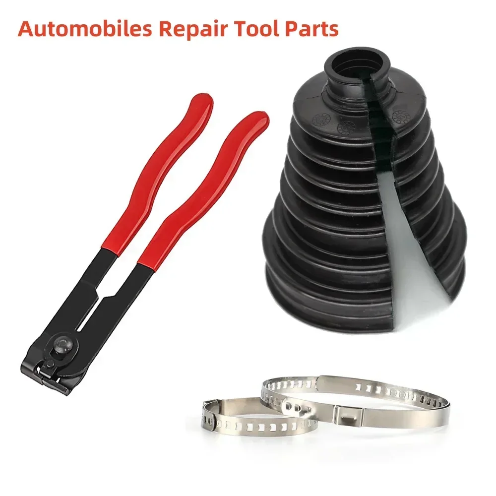 Split Cv Boot Kit Drive Shaft Sticky Gaiters Universal Fits with Pliers & Clips Car Repair Tool Automobiles Parts Car Tools