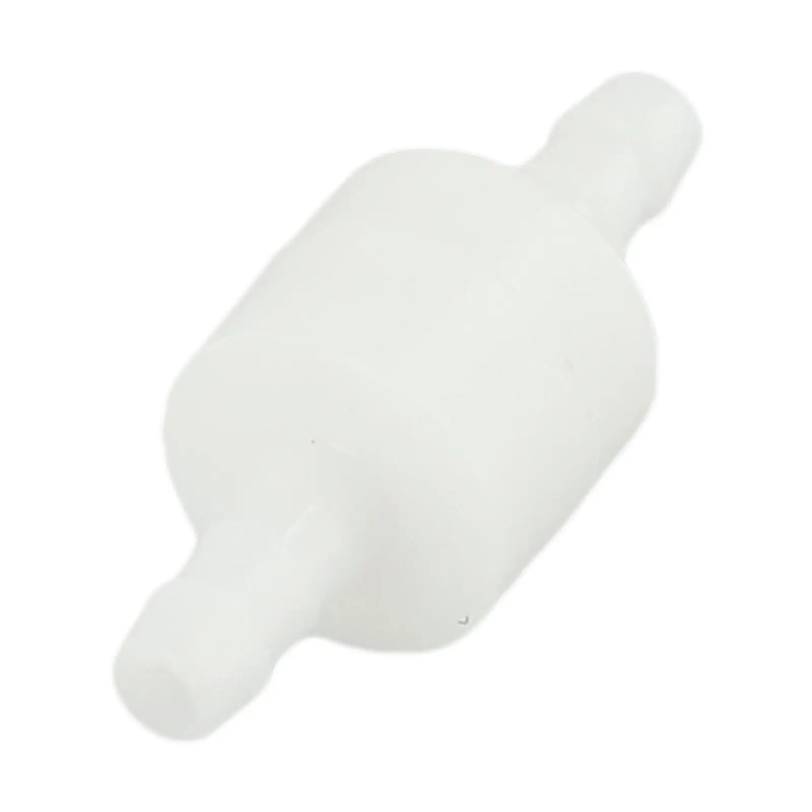 Válvula sin retorno marcada con flecha para Control de dirección de fluido, 4mm, 6mm, 8mm, 10mm, 12mm, ID de manguera, plástico blanco, adecuado para coche y barco