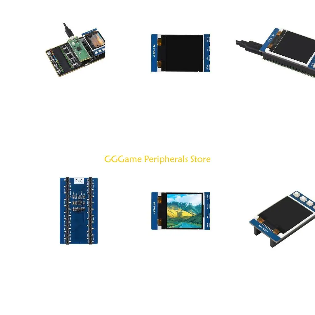 

U55B 1.44″ Display Screen 65K Color SPI Communication LCD Module 128×128pixels