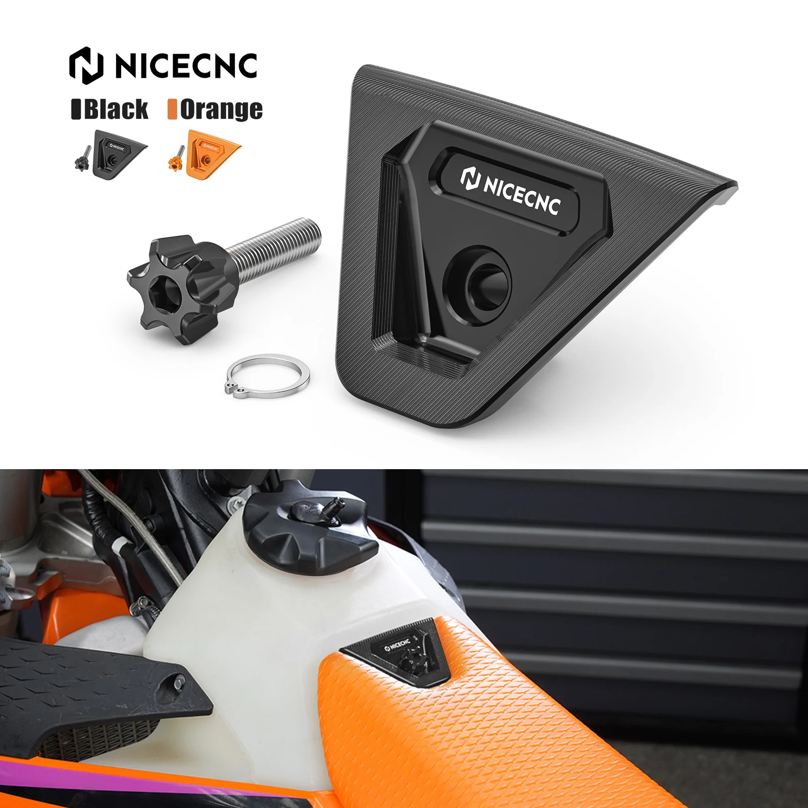 2024-2026 For KTM EXC 300 EXC 250 EXCF 350 EXC 450F XCW 300 XCF-W 450 500 XW-F Seat Mount Cover Kit SXF 450 XCF 350 2023-2026