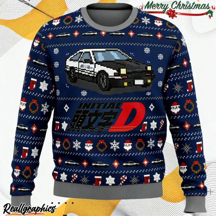 سترة بقلنسوة أولي D كلاسيكية قبيحة لعيد الميلاد ثلاثية الأبعاد مطبوعة بأكمام طويلة للرجال والنساء، سترة رياضية كاجوال للاستخدام الخارجي #3