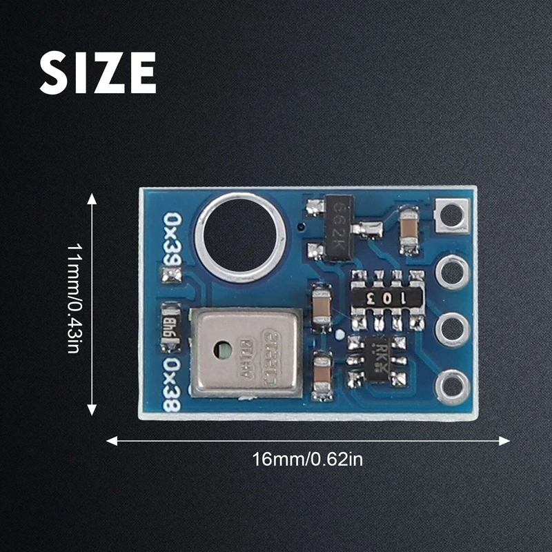 10PCS AHT10 High Precision Digital Temperature And Humidity Sensor Measurement Module I2C Communication Replace SHT20