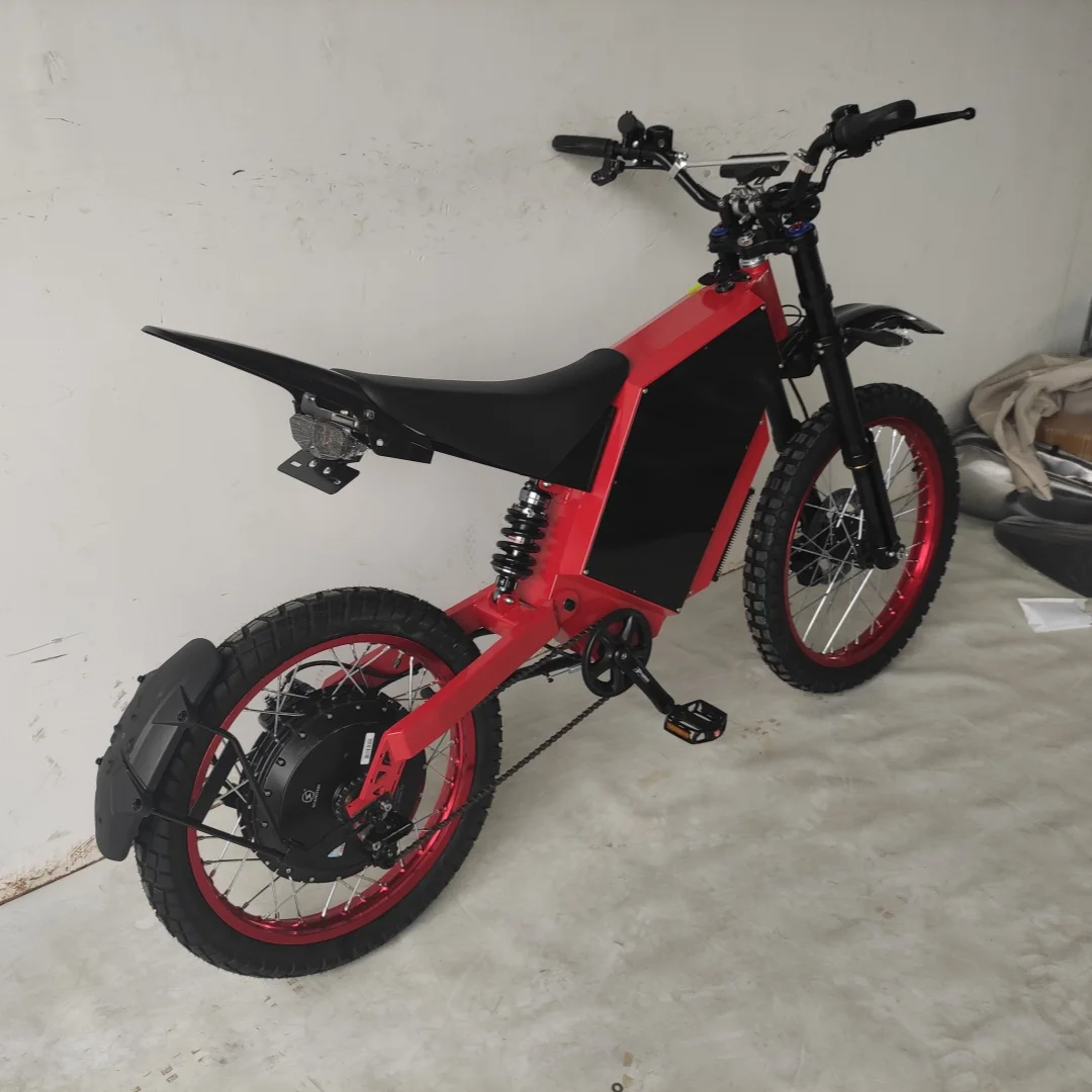 Tc Fast electric mountain bike 72V 15000W 12000W 50AH 75AH E-type off-road bike 120KMH 100KMH 75MPH 60MPH 8000W 5000W 3000W rear
