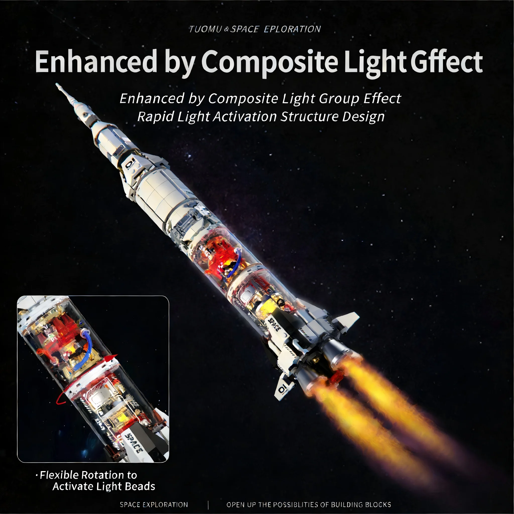 set-di-costruzioni-razzo-spaziale-con-interni-semi-trasparenti-rimovibili-giocattolo-educativo-stem-per-ragazzi-8-anni-regalo-di-compleanno