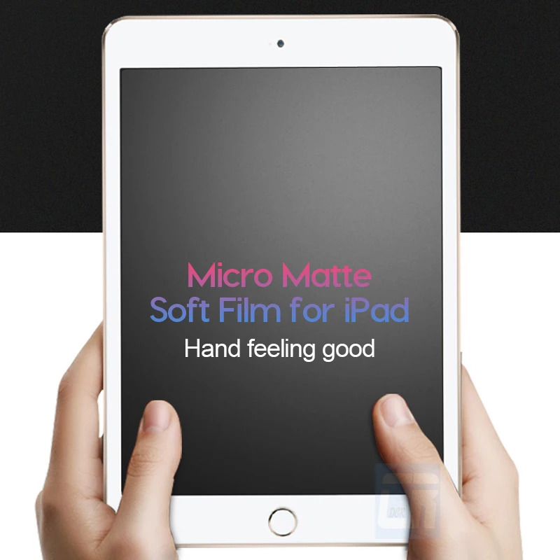 2Pcs No Fingerprint Matte Soft Protective Film for iPad 10.2 Air 1 2 3 Mini 3 4 5 6 7 Screen Protector for iPad Pro 11 10.5 9.7