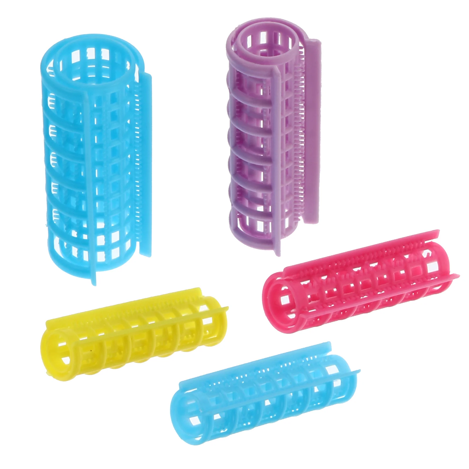 36pcs Hair Rollers 1 5CM 2 0CM 2 5CM Curlers Wavy Tools Salon Dressing Random Colors Portable Practical