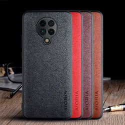 Case for Xiaomi Poco F2 Pro X3 NFC X2 funda luxury Vintage Leather skin coque soft hard cover for xiaomi poco f2 pro case capa