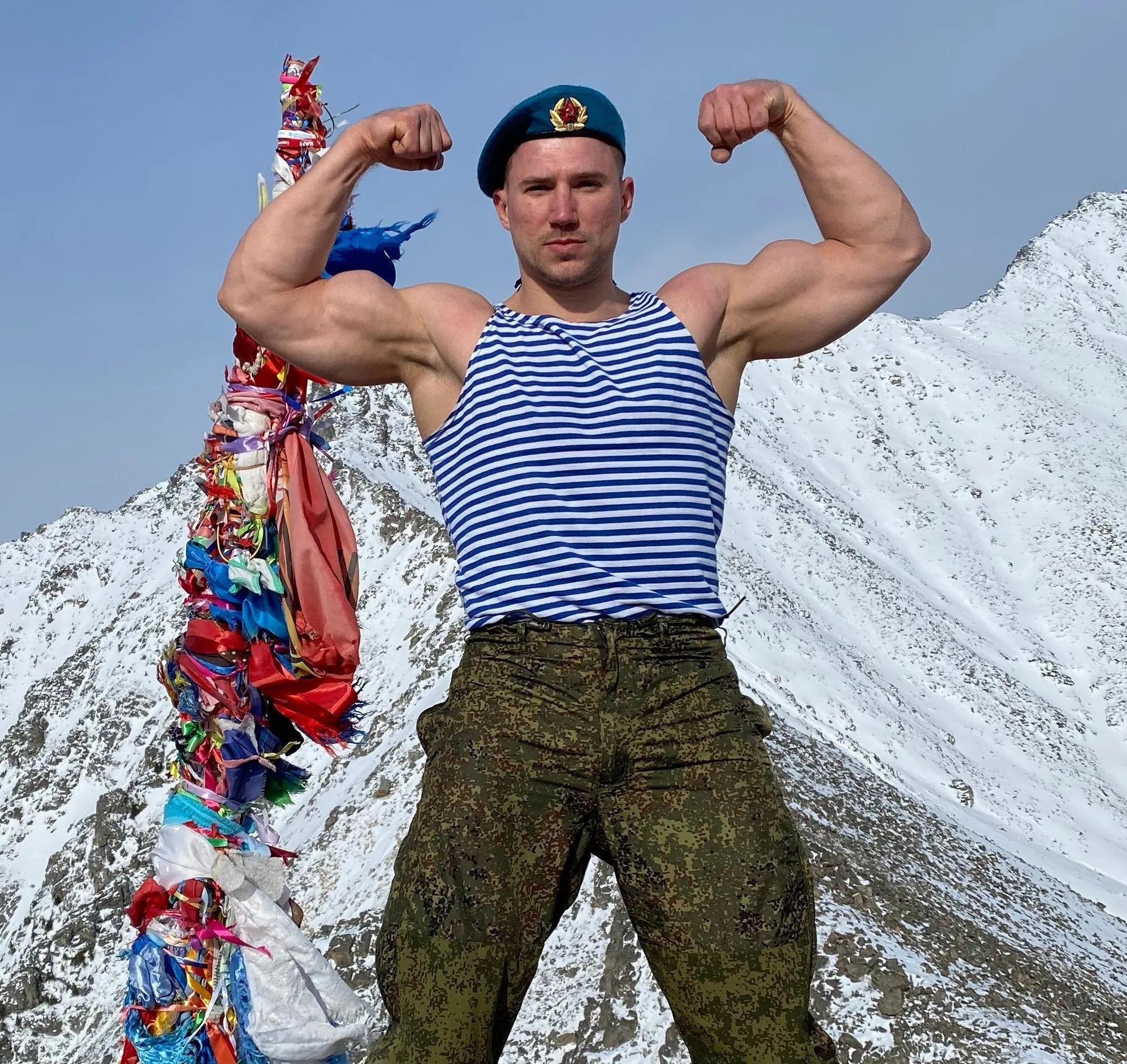 

Russian public hair original VDV airborne sea soul vest outdoor pure cotton bottoming shirt BTK production